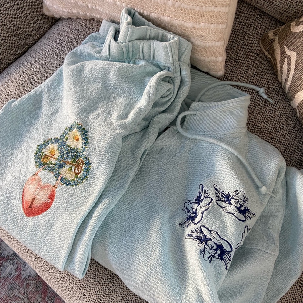 Boys Lie Graphic Hoodie and Joggers Set